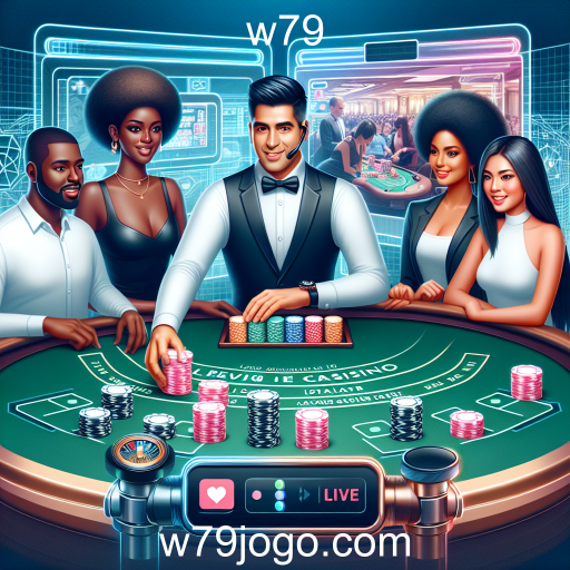 Experimente a Emoção do Cassino Ao Vivo no w79